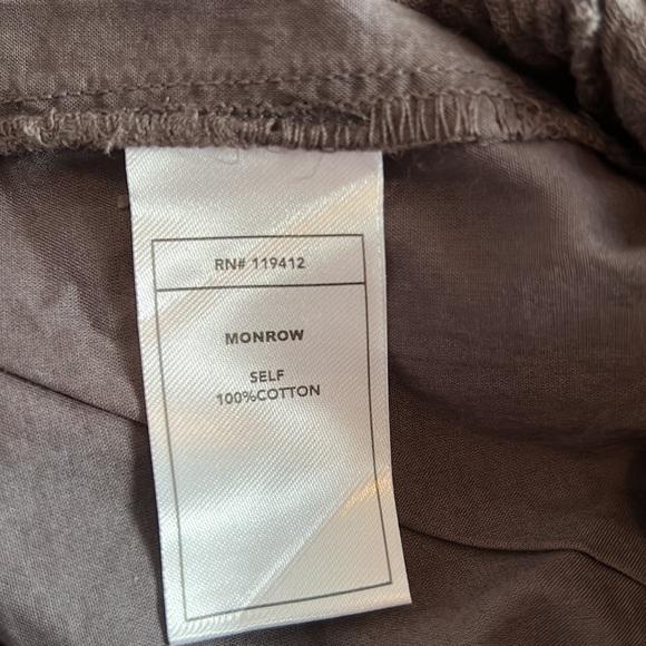 NWT, Monrow, Women, adjustable spaghetti strap romper, side pockets, fully lined - Picture 6 of 8